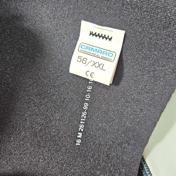 Camaro NWOT Mens XXL Evostretch Voltage Wetsuit Shortie Black Blue Sz 56/XXL - Picture 3 of 16